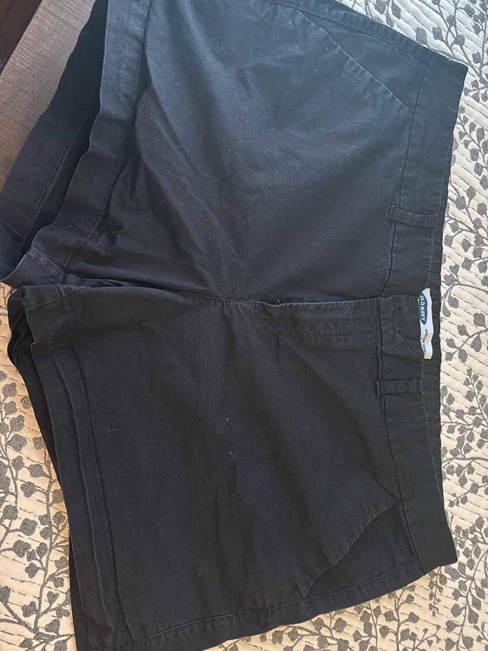Black Casual Shorts